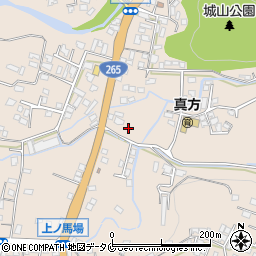 宮崎県小林市真方733周辺の地図