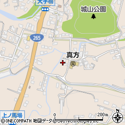 宮崎県小林市真方728周辺の地図