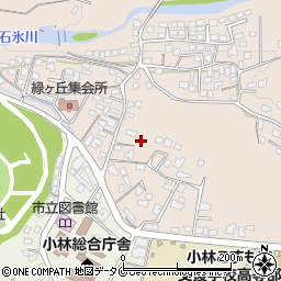 宮崎県小林市真方139周辺の地図