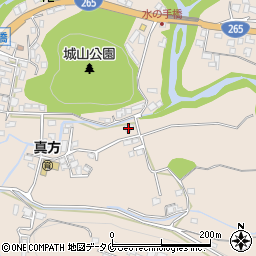 宮崎県小林市真方702周辺の地図