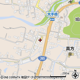 宮崎県小林市真方817周辺の地図