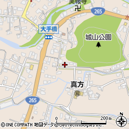 宮崎県小林市真方758周辺の地図