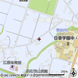 宮崎県宮崎市広原1132周辺の地図