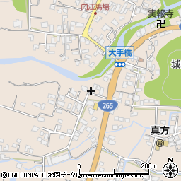 宮崎県小林市真方810周辺の地図