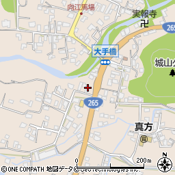 宮崎県小林市真方809周辺の地図