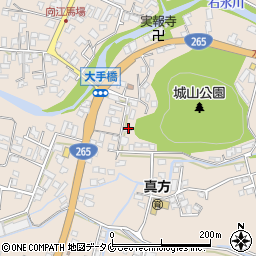宮崎県小林市真方759周辺の地図