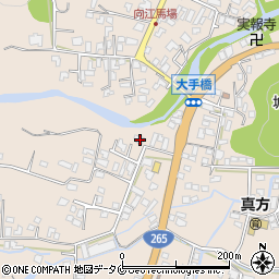 宮崎県小林市真方868周辺の地図