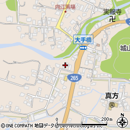 宮崎県小林市真方808周辺の地図