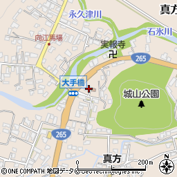 宮崎県小林市真方801-2周辺の地図