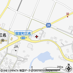 ＪＡ宮崎中央三名ライスセンター周辺の地図