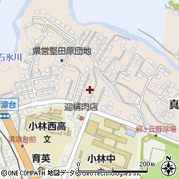 宮崎県小林市真方1042周辺の地図