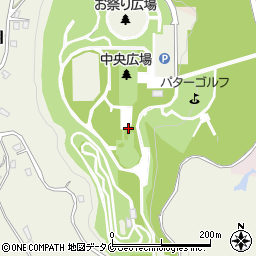 番所丘公園周辺の地図
