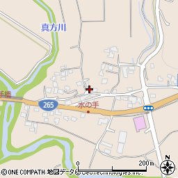 宮崎県小林市真方4844周辺の地図