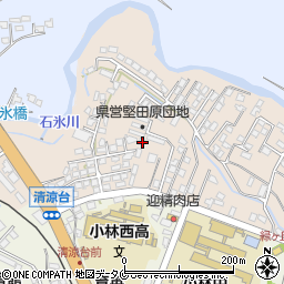 宮崎県小林市真方1056周辺の地図