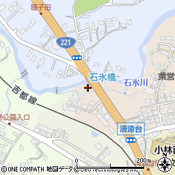 宮崎県小林市真方1070周辺の地図