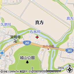 宮崎県小林市真方787周辺の地図