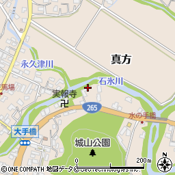 宮崎県小林市真方792周辺の地図