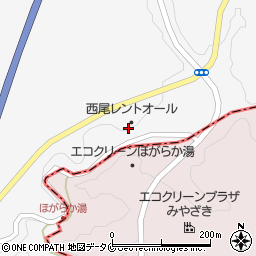 西尾レントオール株式会社　ＲＡ宮崎出張所周辺の地図
