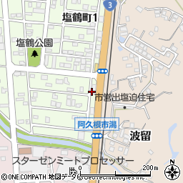 南日本新聞販売株式会社　阿久根営業所周辺の地図