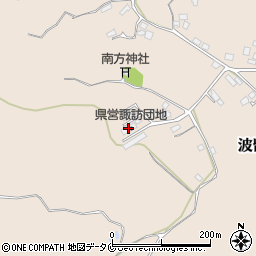県営諏訪団地周辺の地図