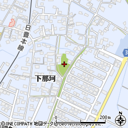 竹ヶ島街区公園周辺の地図
