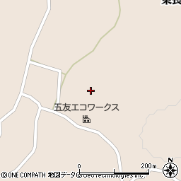 宮崎県えびの市東長江浦周辺の地図