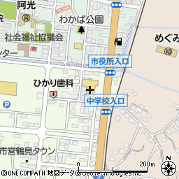 ドラッグストアモリ　阿久根店周辺の地図