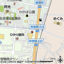 鶴見橋周辺の地図