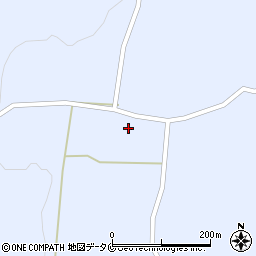 宮崎県えびの市西長江浦605-2周辺の地図