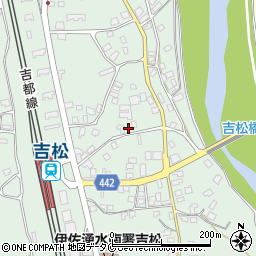 大崩竹細工店周辺の地図