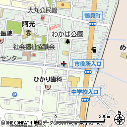 鹿児島県阿久根市鶴見町99-2周辺の地図