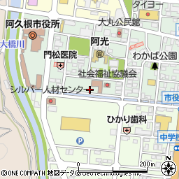 鹿児島県阿久根市鶴見町166周辺の地図