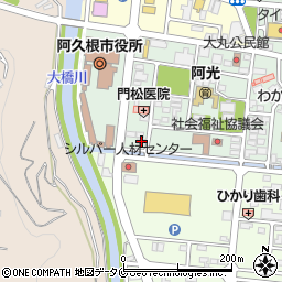 鹿児島県阿久根市鶴見町206周辺の地図