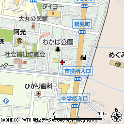 鹿児島県阿久根市鶴見町40周辺の地図