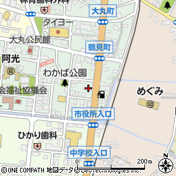 鹿児島県阿久根市鶴見町61周辺の地図