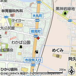 鹿児島県阿久根市鶴見町3周辺の地図