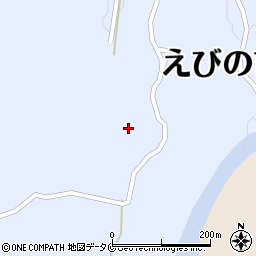 宮崎県えびの市西長江浦468周辺の地図