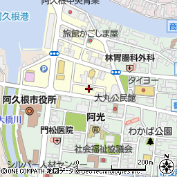 川内ヤクルト販売株式会社阿久根センター周辺の地図
