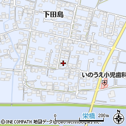 宮崎市役所諸施設等　児童館・児童クラブひがし児童クラブ周辺の地図