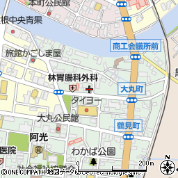 上野理容館周辺の地図