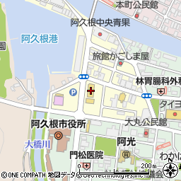 マツモトキヨシ阿久根店周辺の地図
