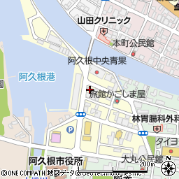 ＥＮＥＯＳ阿久根港ＳＳ周辺の地図