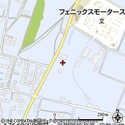 ファリーナＲ．宮崎周辺の地図