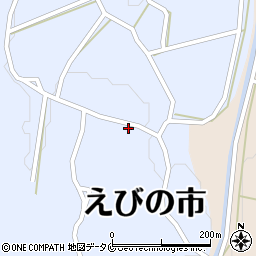 宮崎県えびの市西長江浦431周辺の地図