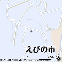 宮崎県えびの市西長江浦420-1周辺の地図
