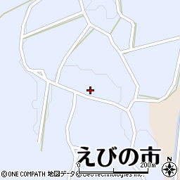 宮崎県えびの市西長江浦312-2周辺の地図