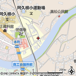 鹿児島県阿久根市高松町59周辺の地図