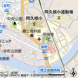 鹿児島県阿久根市高松町12周辺の地図