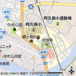 鹿児島県阿久根市高松町11周辺の地図