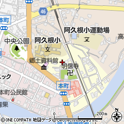 鹿児島県阿久根市高松町10周辺の地図